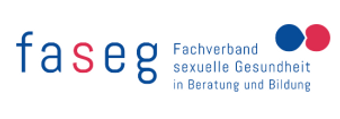 Das ist das Logo vom Fachverband "Sexuelle Gesundheit Schweiz". Dort vereinen sich Fachpersonen für Sexualität, Sexualtherapie, Sexualberatung, Sexologie und generell Sexolog:innen. 