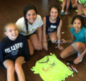 girls elemenatry school summer fun camp