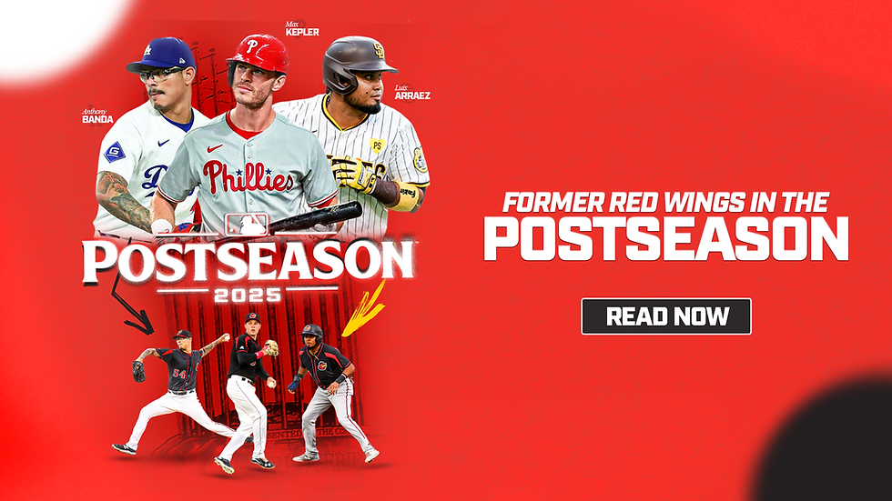 Former Red Wings Shine Bright in the 2025 MLB Postseason..and a few other Rochester Ties
