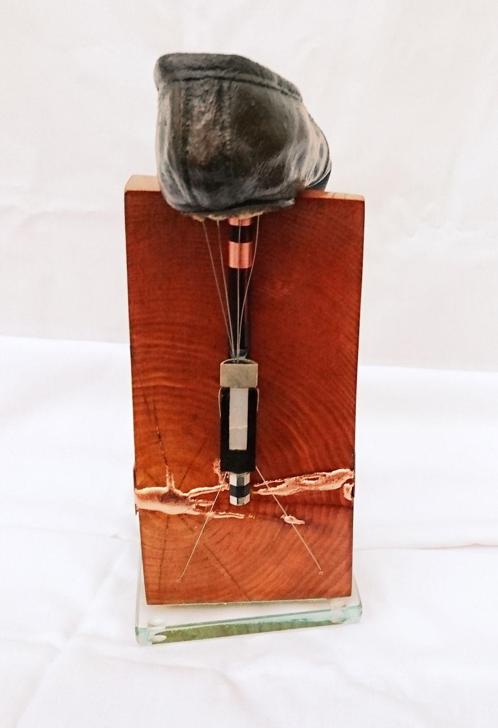 Thumbnail: My In-tension Mixed media sculpture