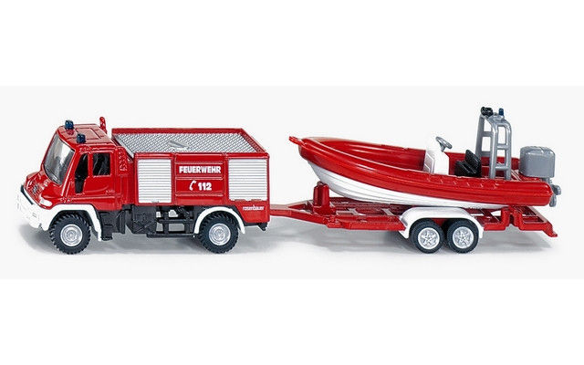 Le camion Mercedes Unimog Fire Service en miniature de Majorette au 1/87e Le camion Mercedes Unimog Fire Service en miniature de Majorette au 1/87e