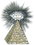 Pyramid with all seeing eye and space in the background - Arnold Faber's logo