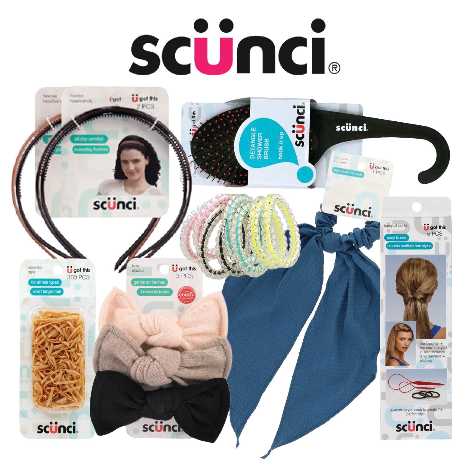 SCUNCI Hair Accessories