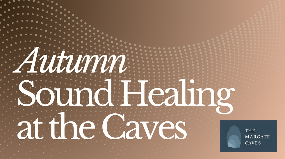 Sound Healing at The Caves - Sunday 7th September (6-7pm)