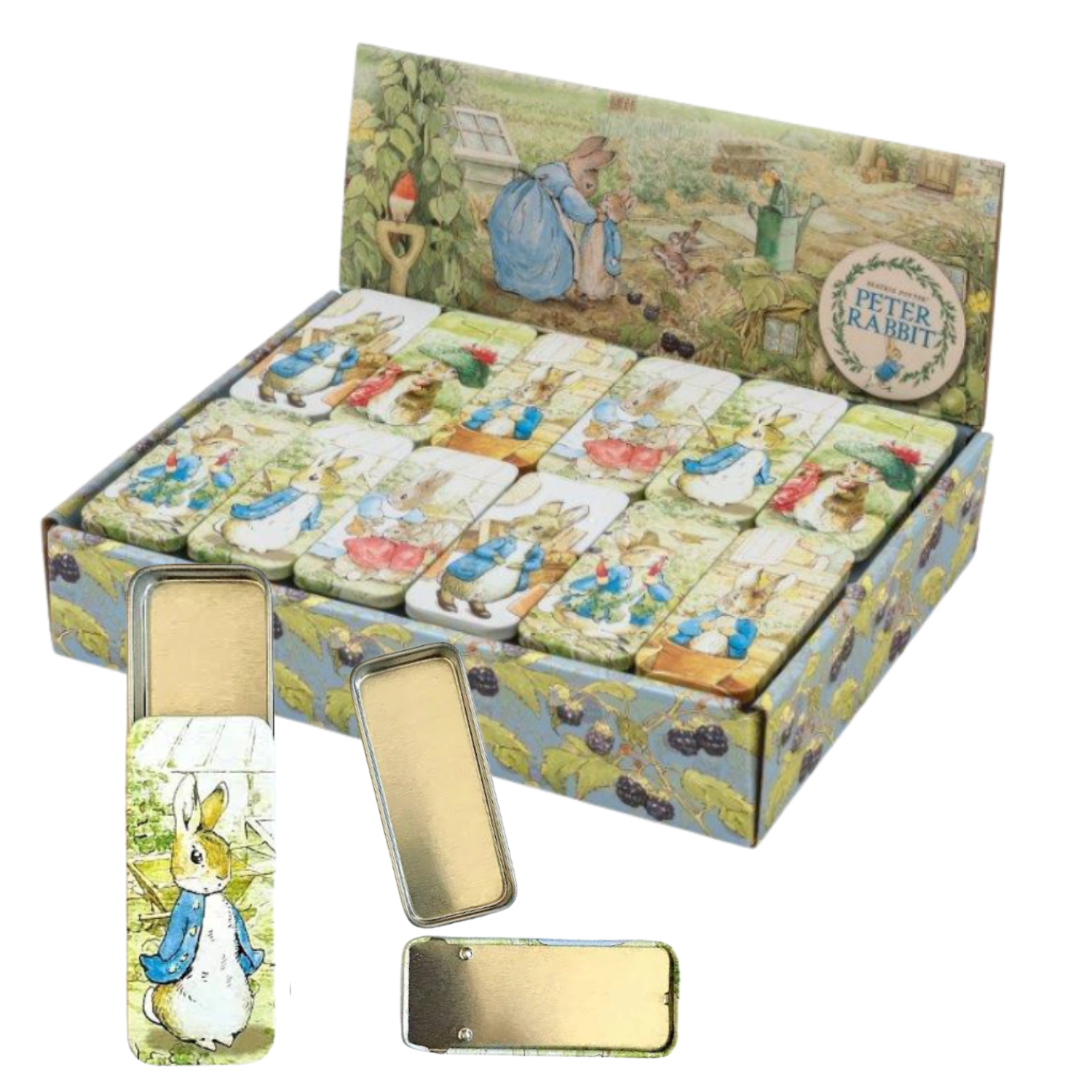 Peter Rabbit Mini Slider Tin