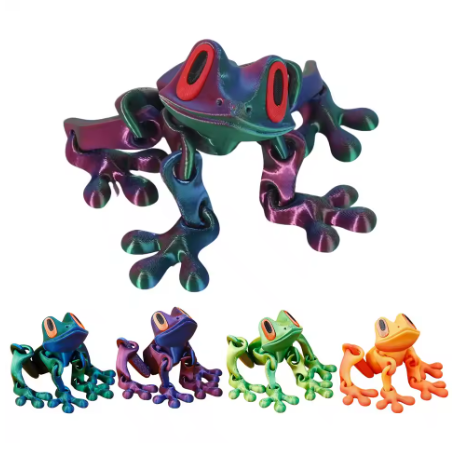 3D Printed Frog.