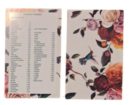 Thumbnail: Laminated Bible Index/Bookmark.  13 - 24.