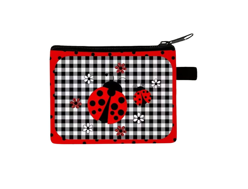 Thumbnail: Lady Beetle Zipper Purse.