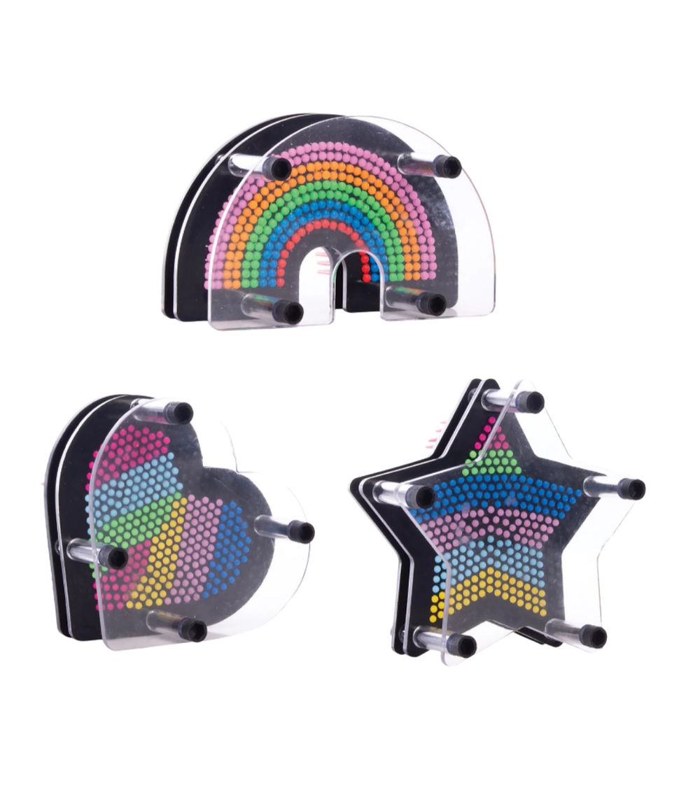 Thumbnail: Discovery Zone Mini Rainbow Pin Art.