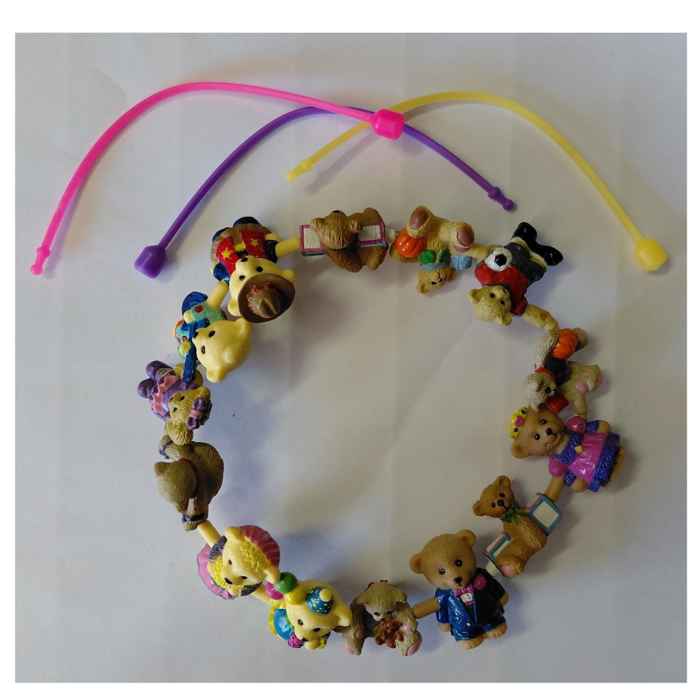 Thumbnail: Connector Bears.  Pack Of 12 Bears And 3 Bands.