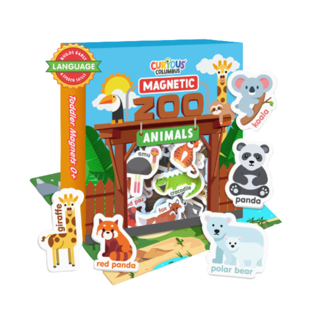 Curious Columbus Magnetic Zoo Animals