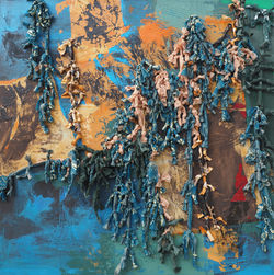 Tree of Ings 100x100cm, Mixed Media, 2019