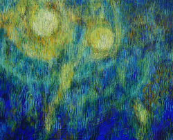 煌煌 Splendid, 22x27cm(3F), Acrylic, 2024, Luo Chia Hui, 羅嘉惠