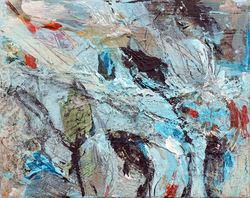 向北 Toward North, 14x17.5cm, Mixed Media, 2020, Luo Chia Hui, 羅嘉惠