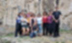 Evelyn Ortiz junto a otras personas durante el taller final del festival WIM 2025 (julio de 2025)