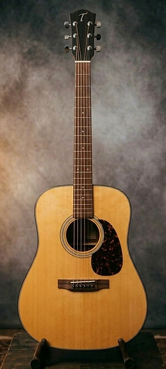Timbertrail dreadnought handcrafted acoustic guitar by Timber Wood Guitars