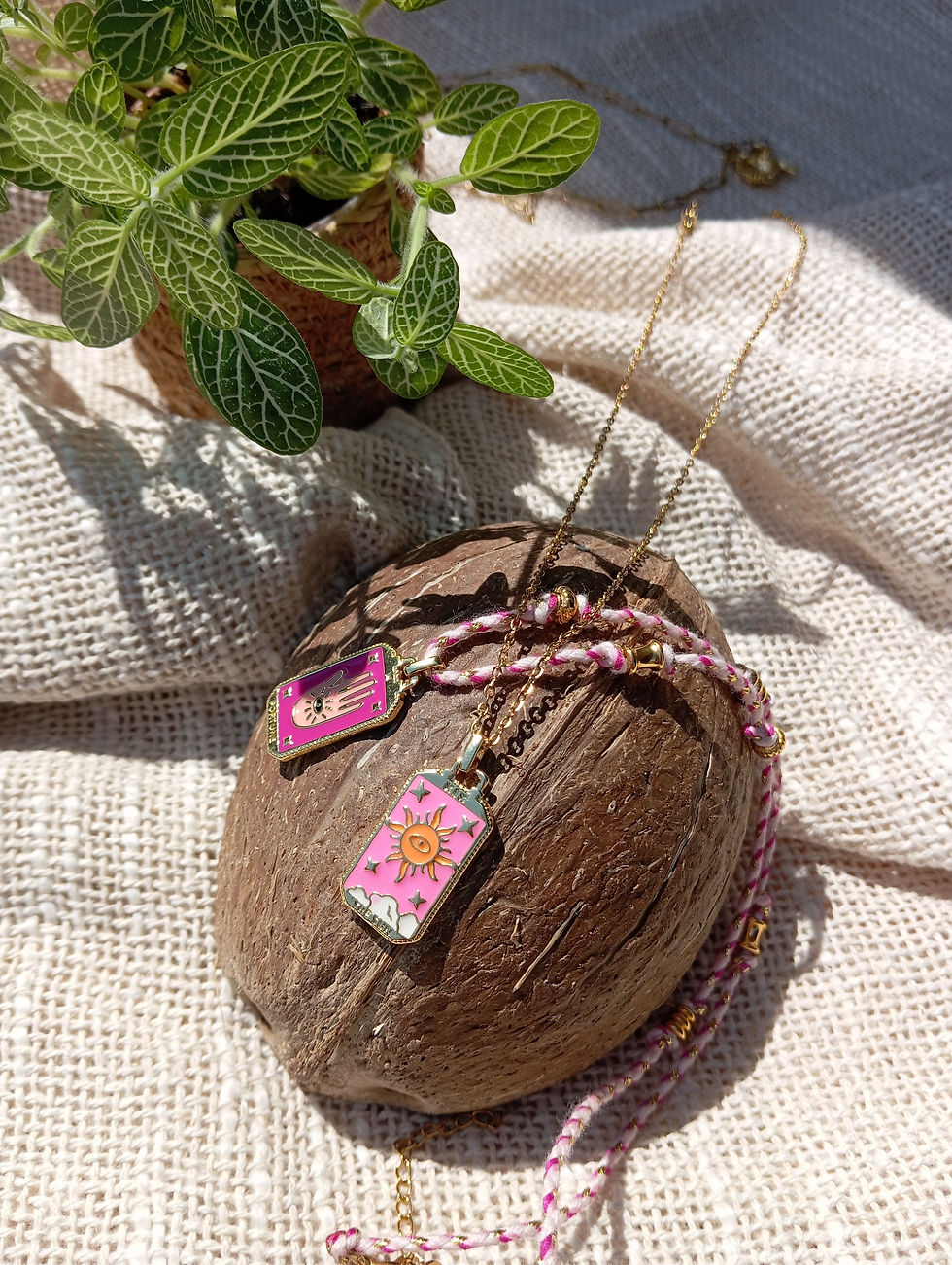 Miniature : Collier Cordon coloré