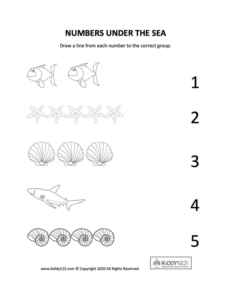 our favorite free printable preschool worksheets