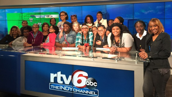 Visit to RTV6 studios