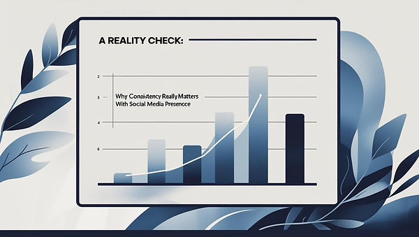 A Reality Check_ Why Consistency Really Matters with social media precence. No words, grap