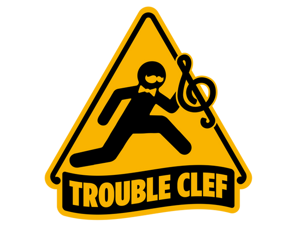 Trouble Clef Logo