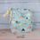 Thumbnail: Large drawstring project bag - swans