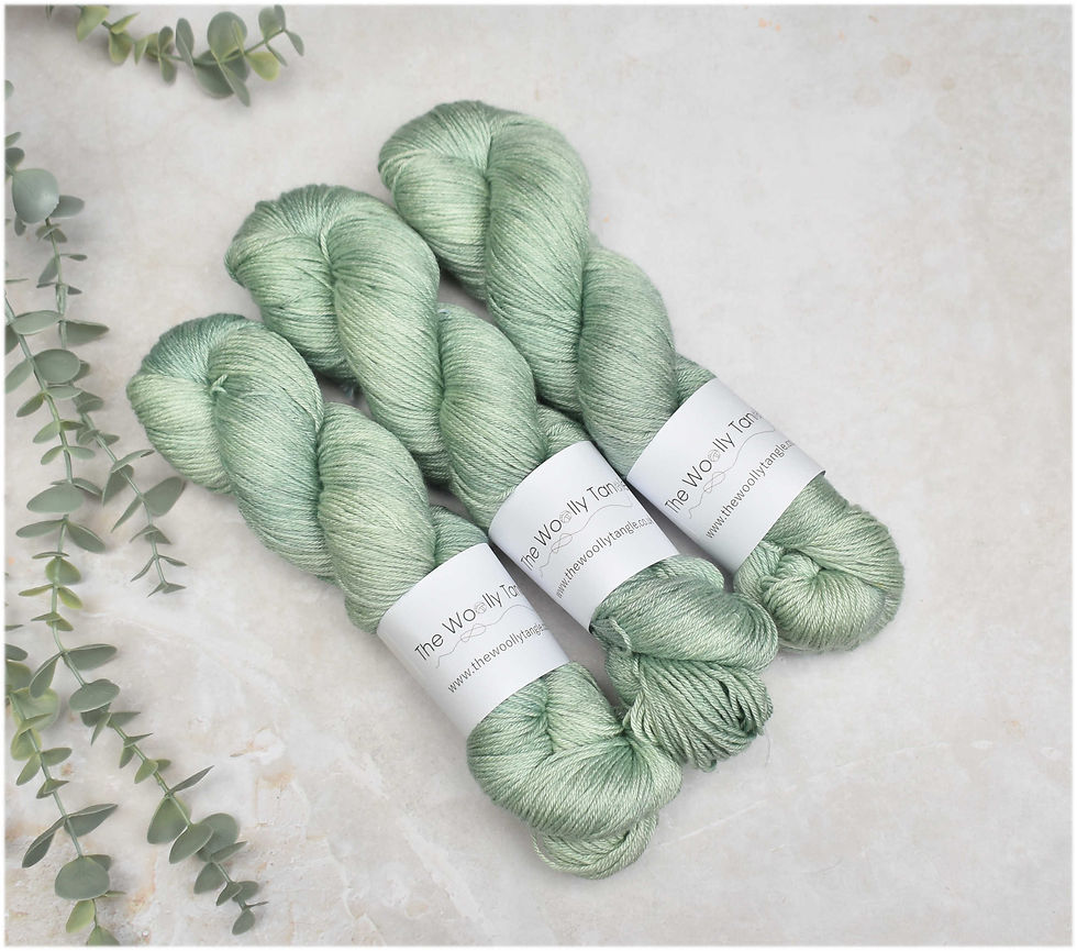 Kelp - 4ply merino silk hand dyed