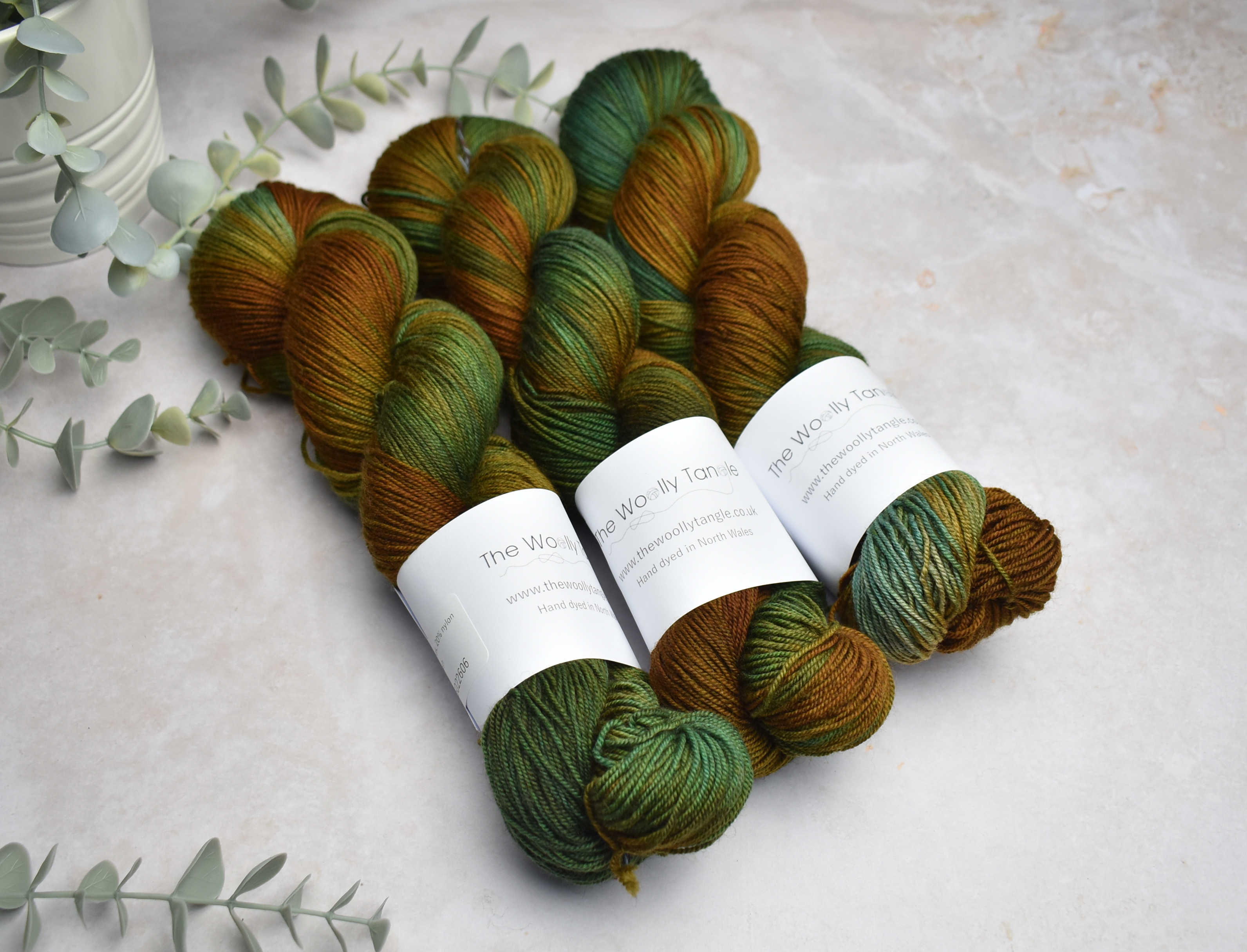 Lagoon - 4ply yak sock yarn