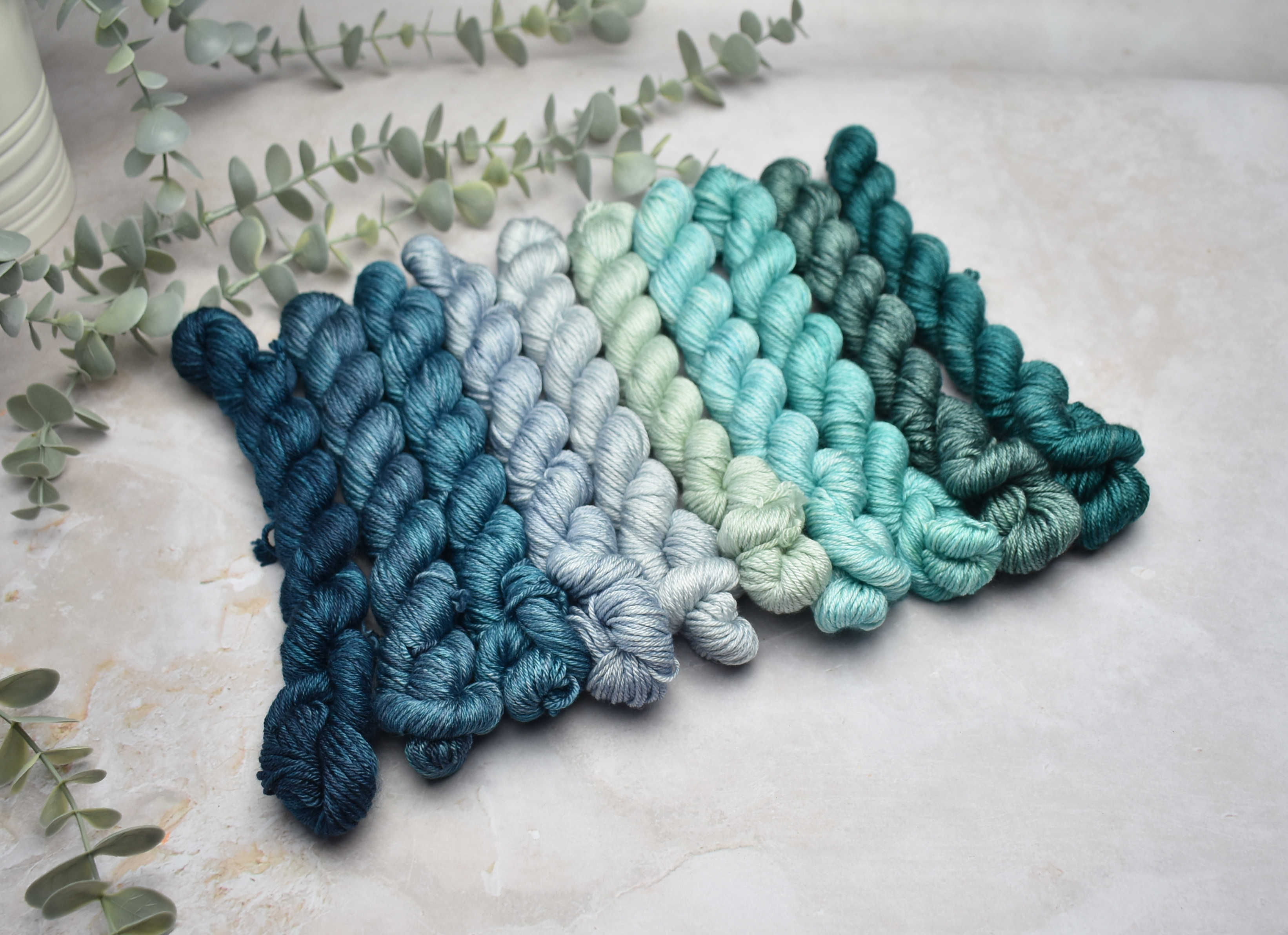 200g Gradient mini pack - peacock