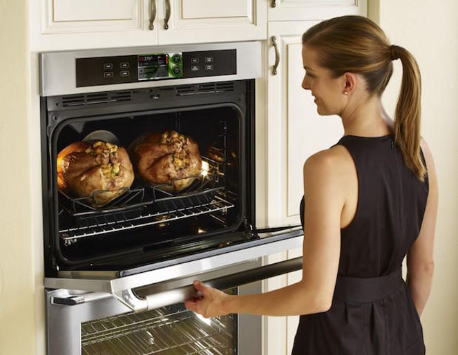 Both conventional and convection ovens.j