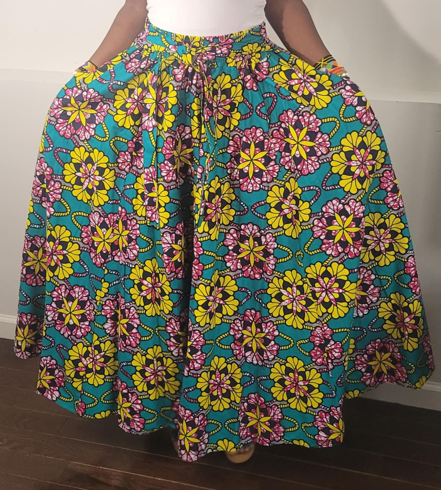 African Print skirt