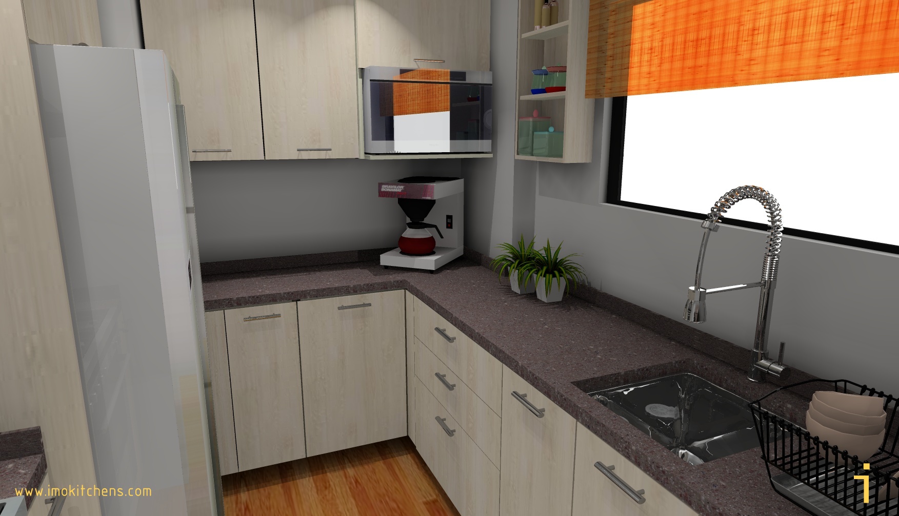 Fotografía - Repisas De Cocina De Metal | Allora Kitchen