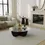 Thumbnail: Lily Glass Coffee Table / Black