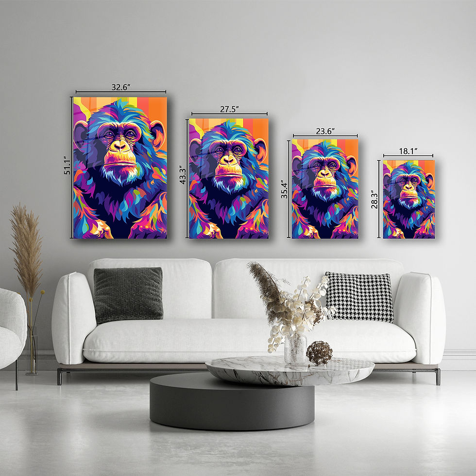 Thumbnail: Monkey Pop Art Wall Art
