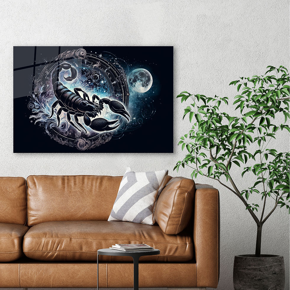 Thumbnail: horoscope scorpio wall art