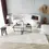 Thumbnail: Rectangular Sun Coffee Table / Black&Clear Glass