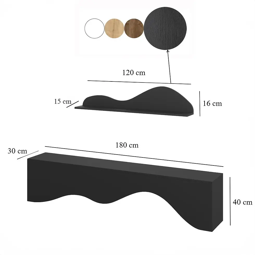 Thumbnail: Mountains TV Set / Black