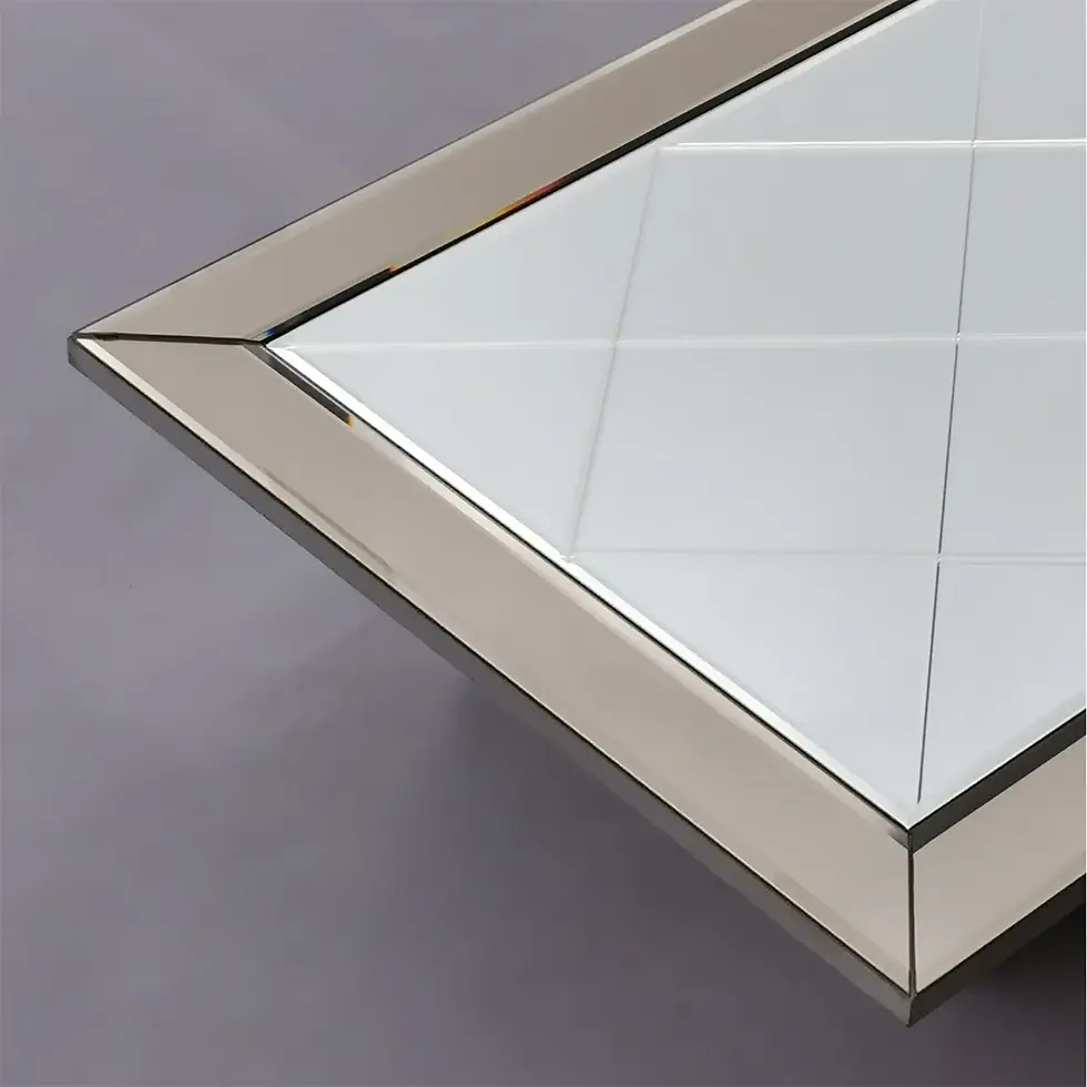 Thumbnail: Bronze Edged Diamond Mirror