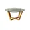 Thumbnail: Lotus Glass Coffee Table / Teak&Smoked Glass
