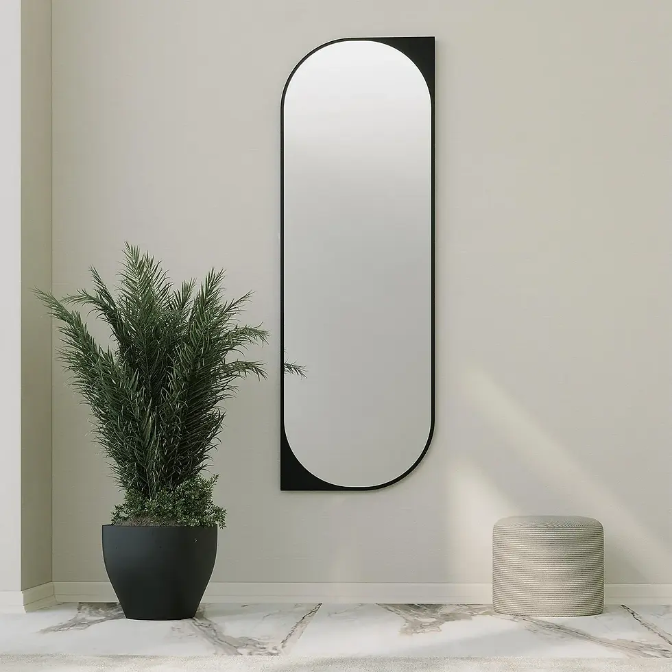 Thumbnail: Livi Full-length Mirror & Marble