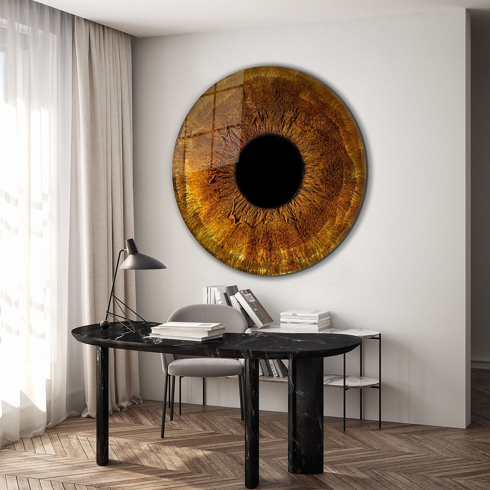 Thumbnail: Brown Eye Pupil Wall Art