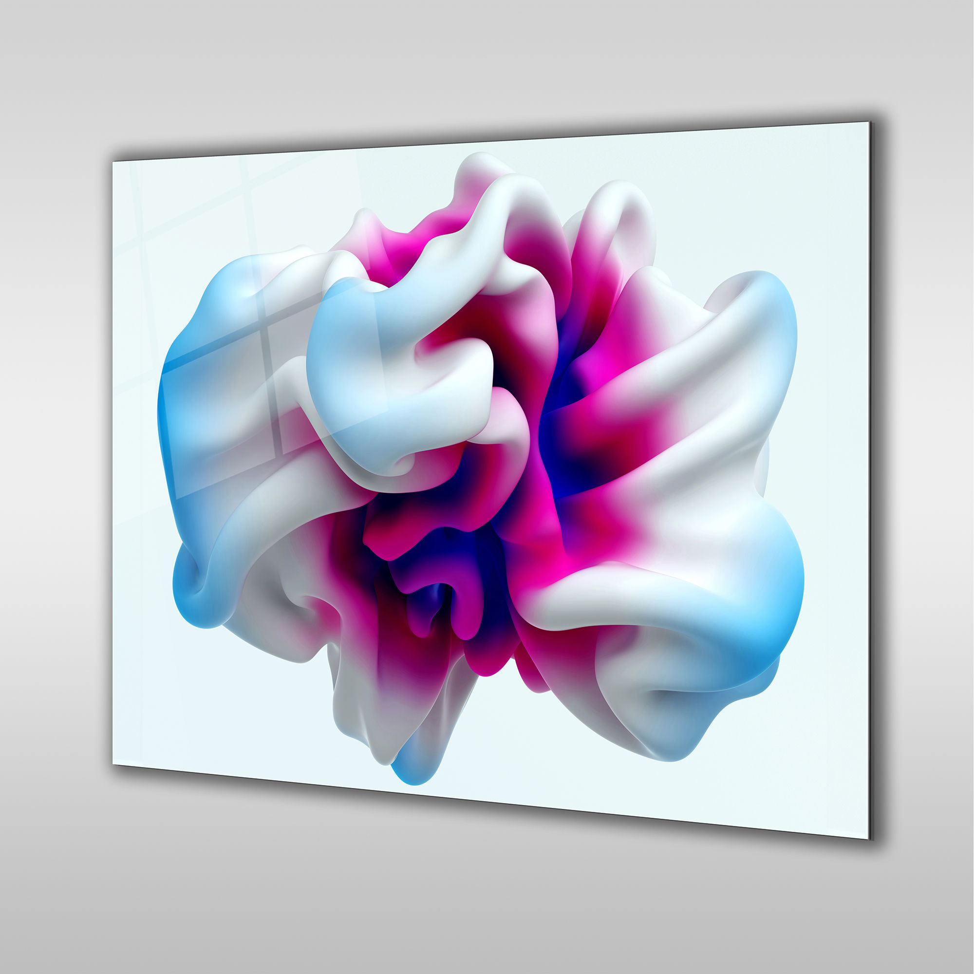 Gradient Blob Shape Abstract Wall Art