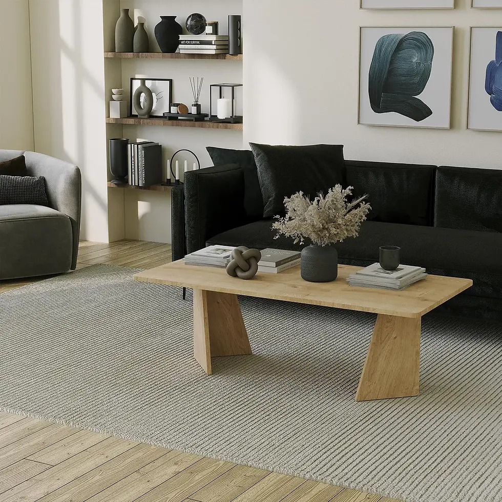 Thumbnail: Duetto Coffee Table / Solid Oak