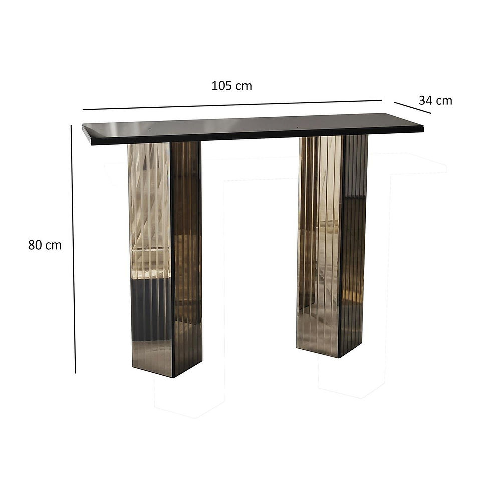 Thumbnail: Bronze Mirrored Dresser / No:2B