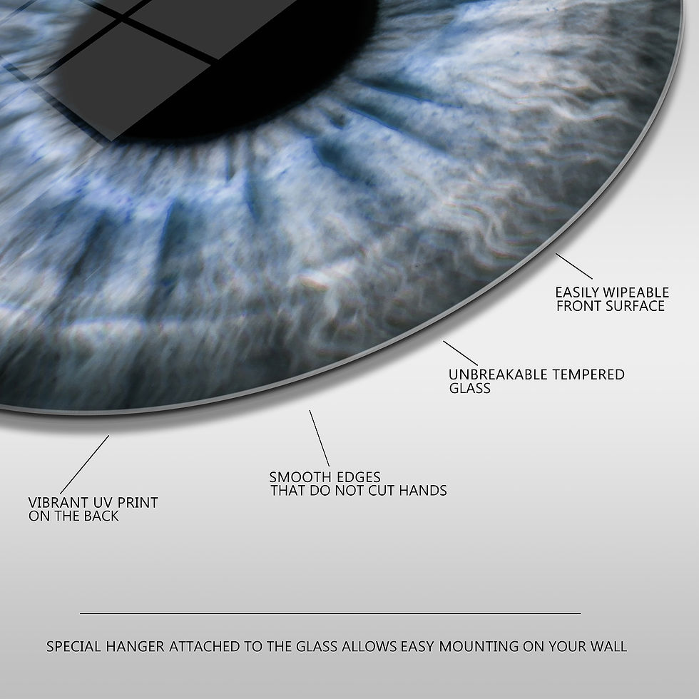 Thumbnail: Light Blue Iris Wall Art