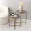 Thumbnail: Gold Metal Side Table