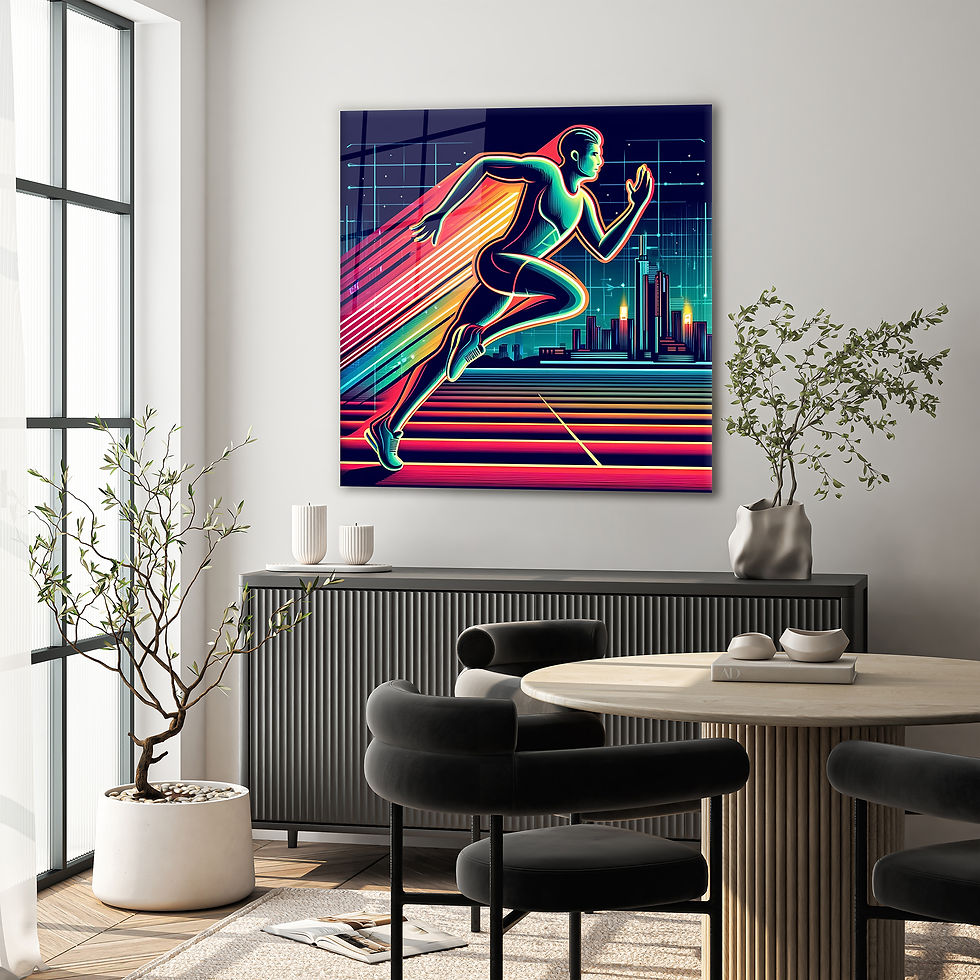 glass printing wall art