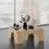 Thumbnail: Seine Coffee Table / Oak & Smoked Glass