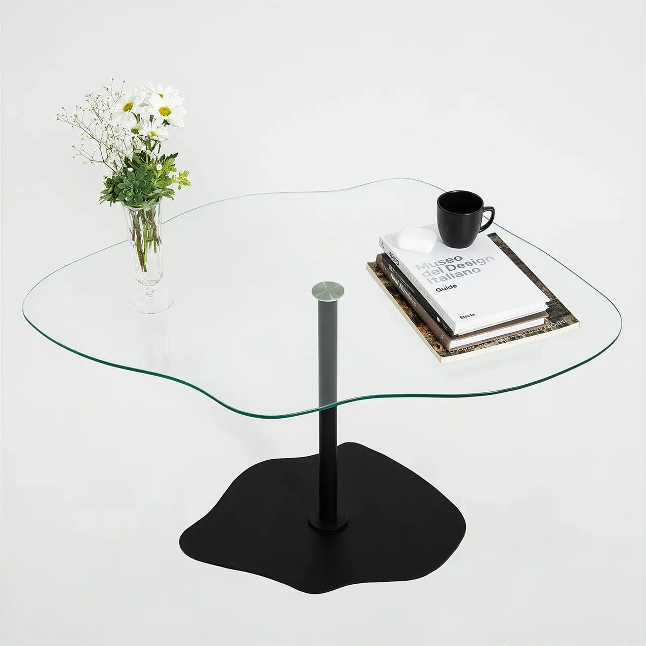 Dior Coffee Table / Black&Clear