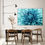 Thumbnail: Turqoise Dahlia Wall Art